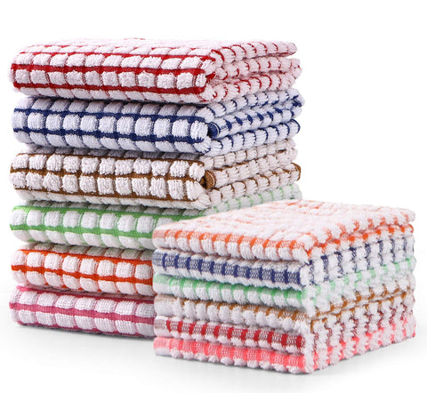 AOTBAT kitchen towels 16x25 pack for quick dish drying and everyday cleanup.