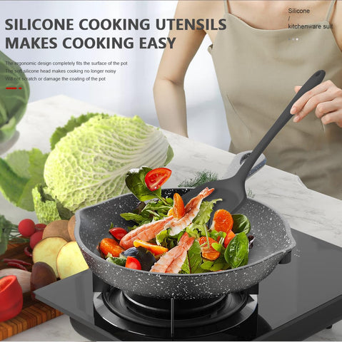 AOTHOD serving spoon with ergonomic handle for comfortable scooping