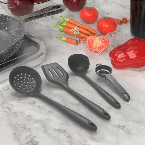 AOTHOD utensil holder keeps kitchen shelves organized and accessible