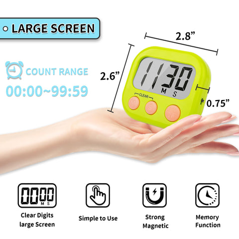 AOUCE timer memory setting button demonstrates quick reuse
