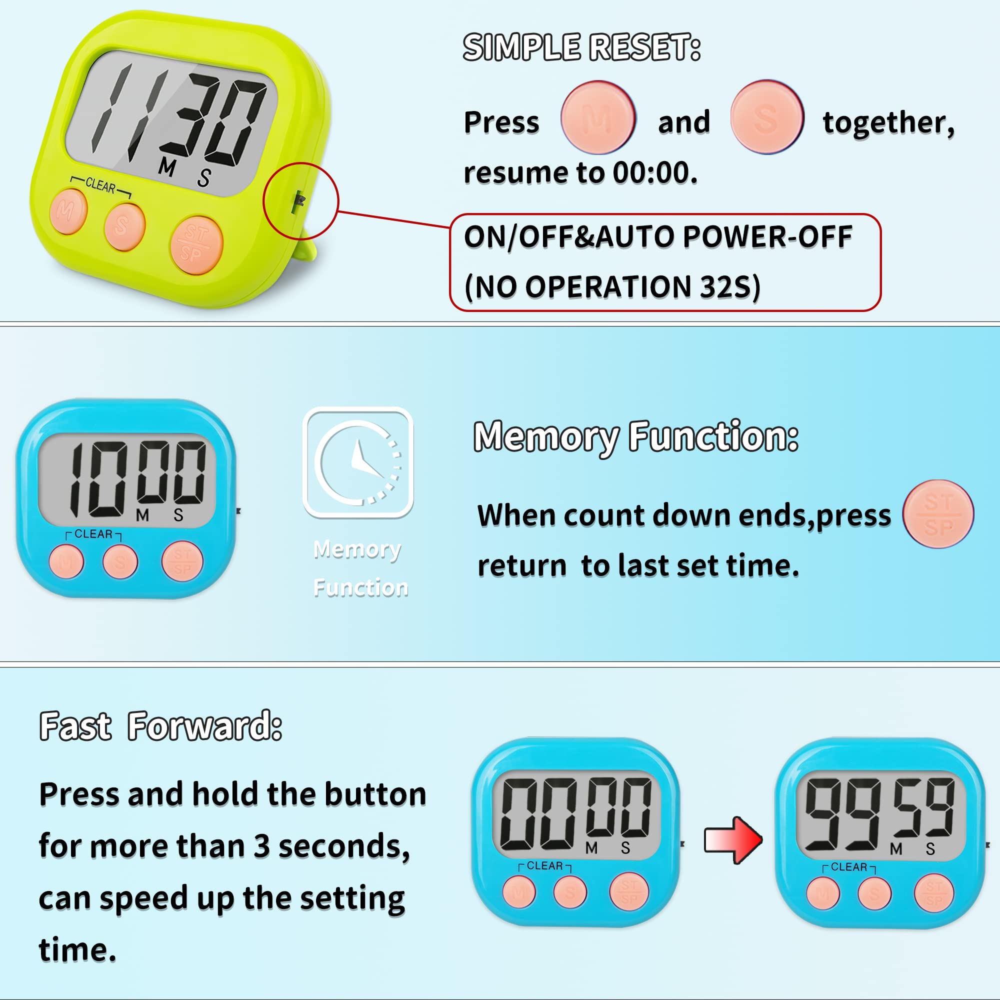 AOUCE timer shown on a teacher's desk for classroom activities