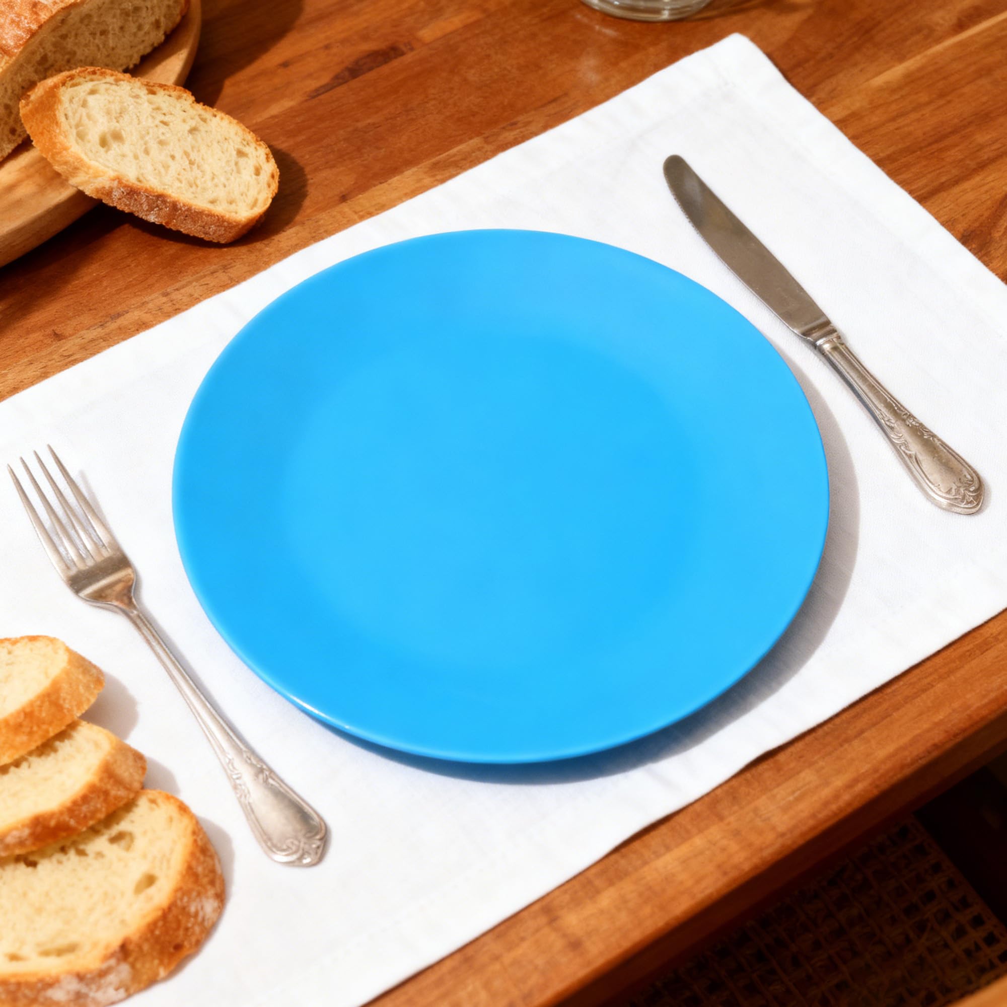 AOYITE BPA-free plates on dishwasher rack highlighting easy cleanup.