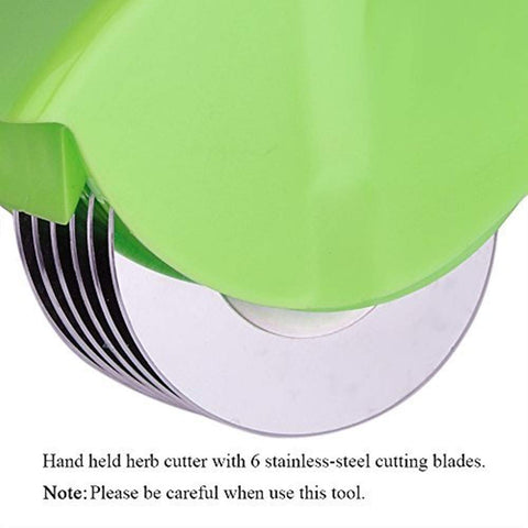 AOZBZ herb roller features detachable blades for easy cleaning after meal prep.