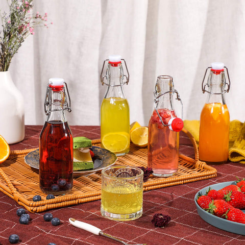 AOZITA 8-pack bottle set boxed for easy storage.