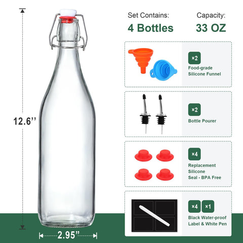 AOZITA leak-proof cap ensuring secure containment during fermentation and aging.