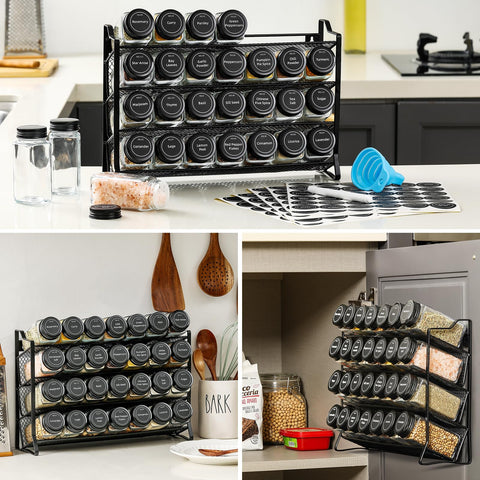 AOZITA compact rack with carry-handles for easy relocation