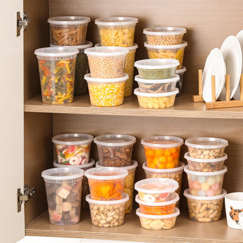 AOZITA dishwasher-safe container for quick cleanup after meals.