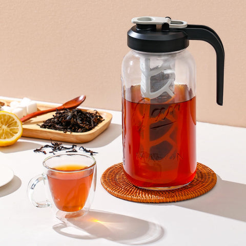 AOZITA fine-mesh infuser for tea and coffee captures delicate flavors without grounds