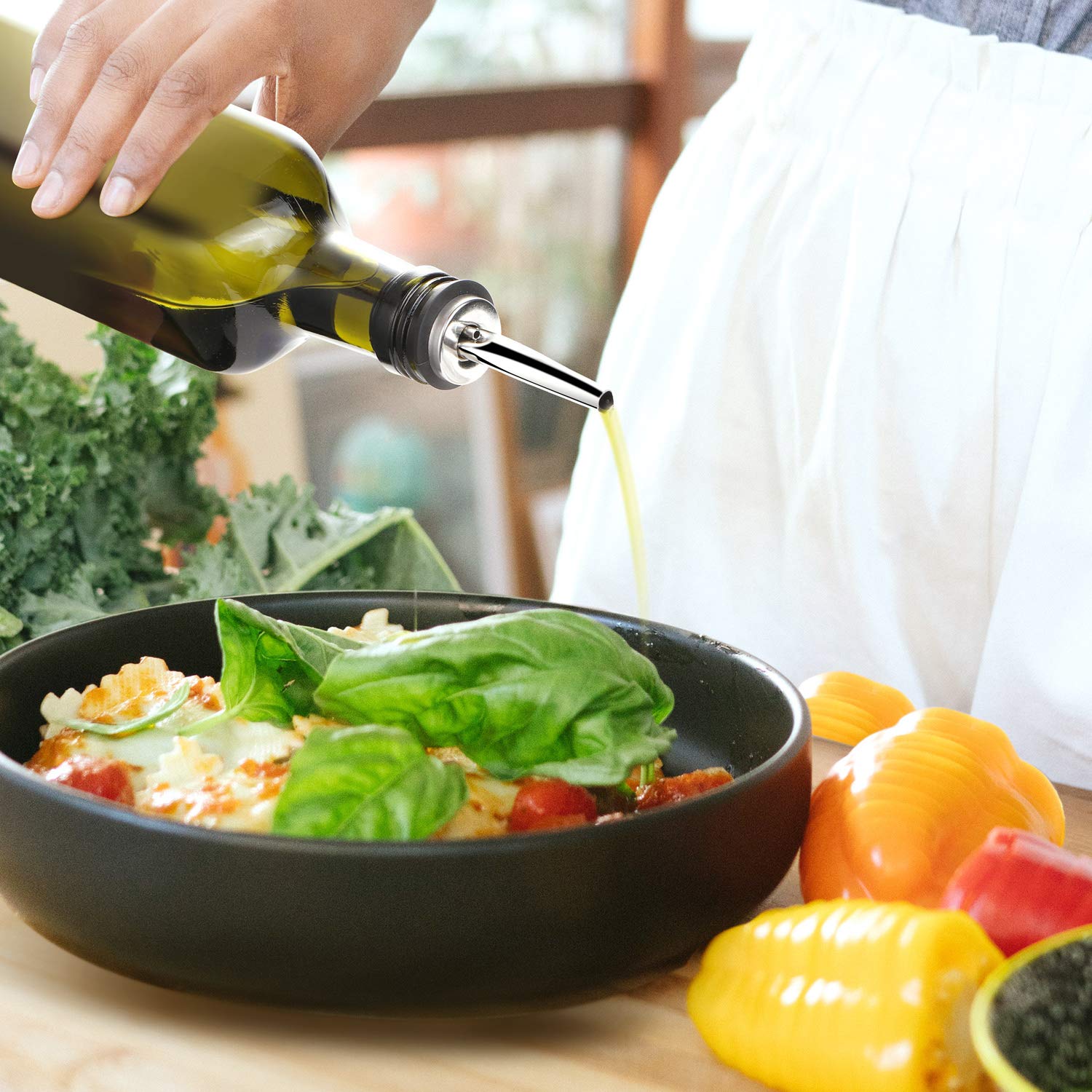 AOZITA duo on a kitchen counter ready for everyday cooking and serving