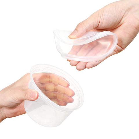 AOZITA microwave-safe deli containers ready for quick reheating.