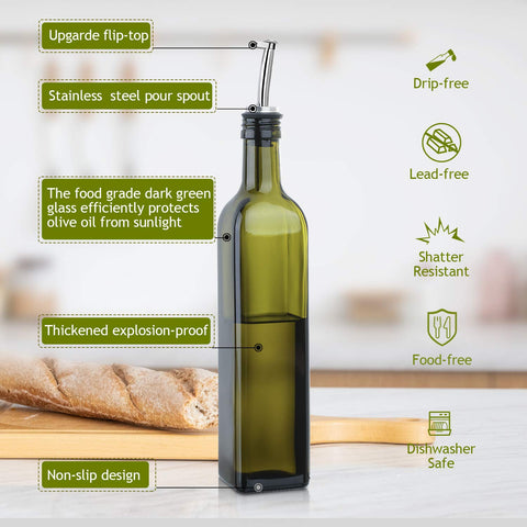 AOZITA dispenser showing dust cap and flap cap to prevent spills