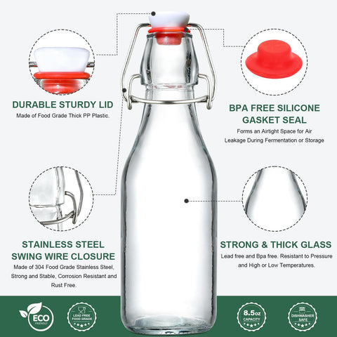AOZITA replacement silicone seals ensure leak-free bottling and freshness.