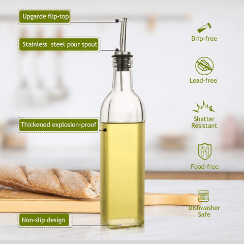 AOZITA stainless steel funnel for easy refilling without spills
