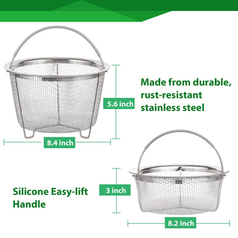 AOZITA mesh steamer strains broth quickly