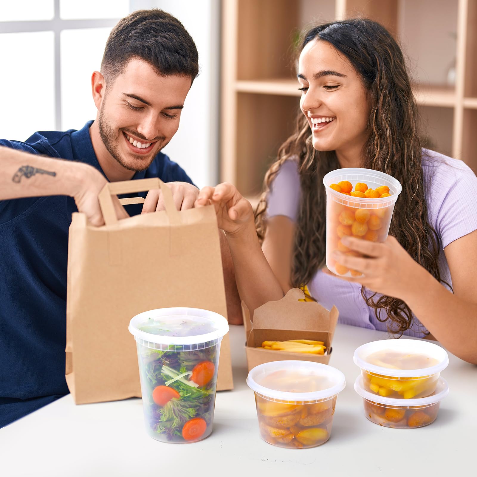 AOZITA takeout-soup container ready for on-the-go meals.