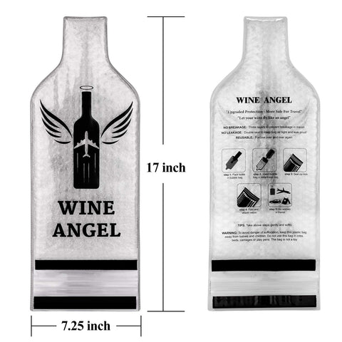 AOZITA travel bottle sleeve ideal for fragile bottles.