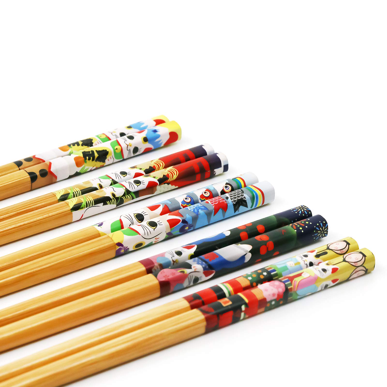 AP ARTSPER cat chopstick rests add charm while keeping utensils organized.