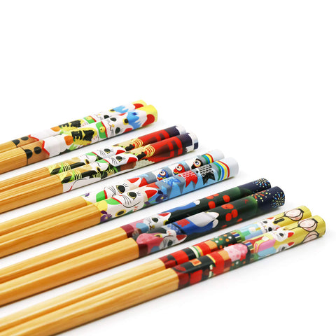 AP ARTSPER cat chopstick rests add charm while keeping utensils organized.