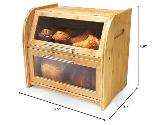 Apace Living Arise natural bamboo finish adds warm kitchen style