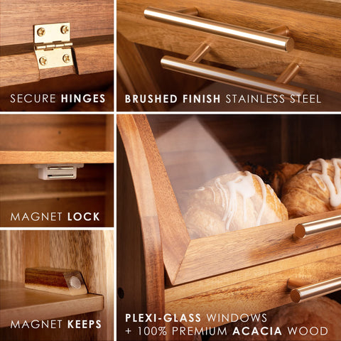 Apace Living Arise bamboo closeup emphasizes natural warmth and durable construction.