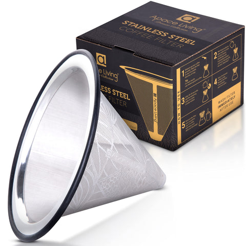 Apace Living paperless brewing offers sustainable coffee filtration at home.
