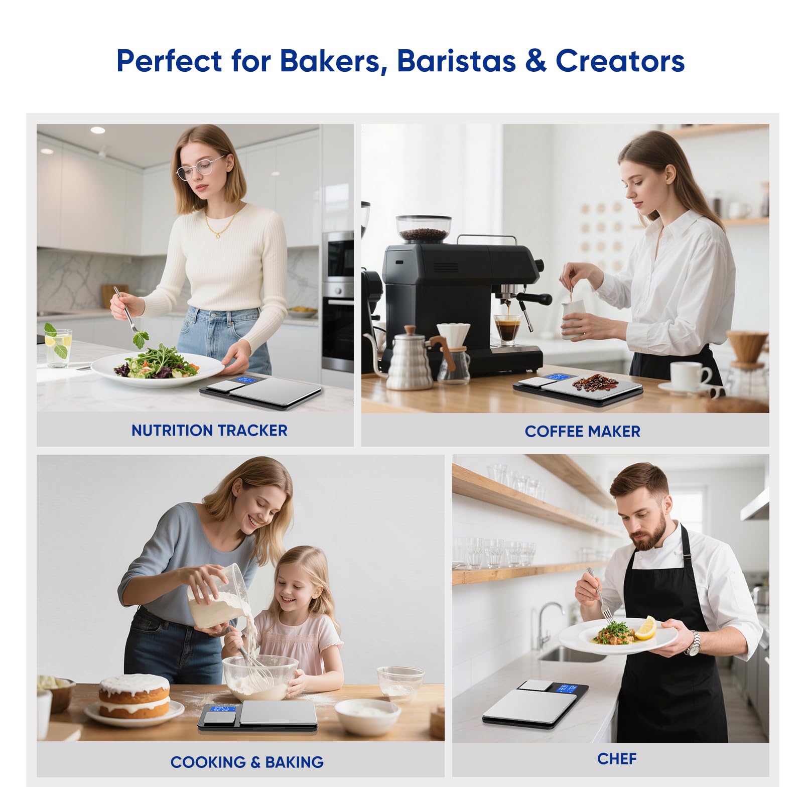 Perfect for sourdough and baking with precise weight control
