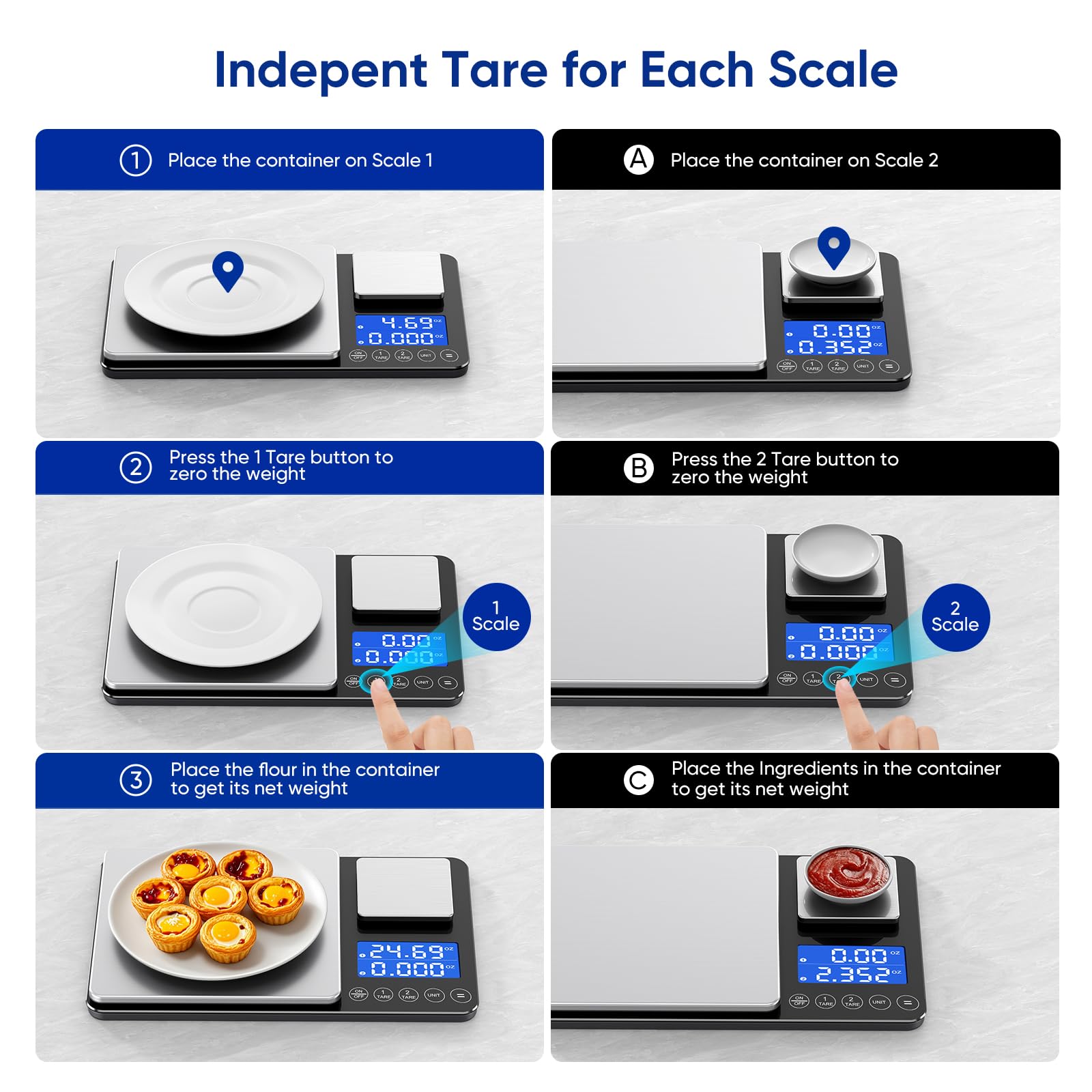 ApeWeghr stainless steel surface for easy cleaning