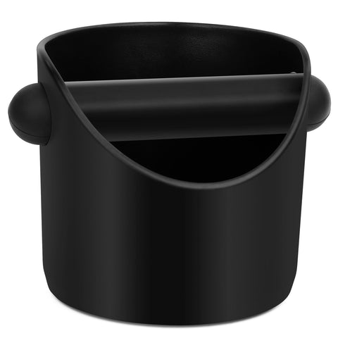 Apexstone small coffee knock box front view for mess-free espresso prep.