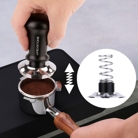 Tamper parts disassemble for thorough cleaning and maintenance.