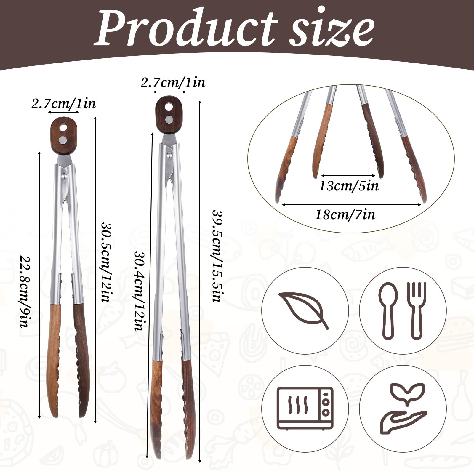 Aphumedc stainless steel body with walnut handle delivers durable, rust-resistant performance.