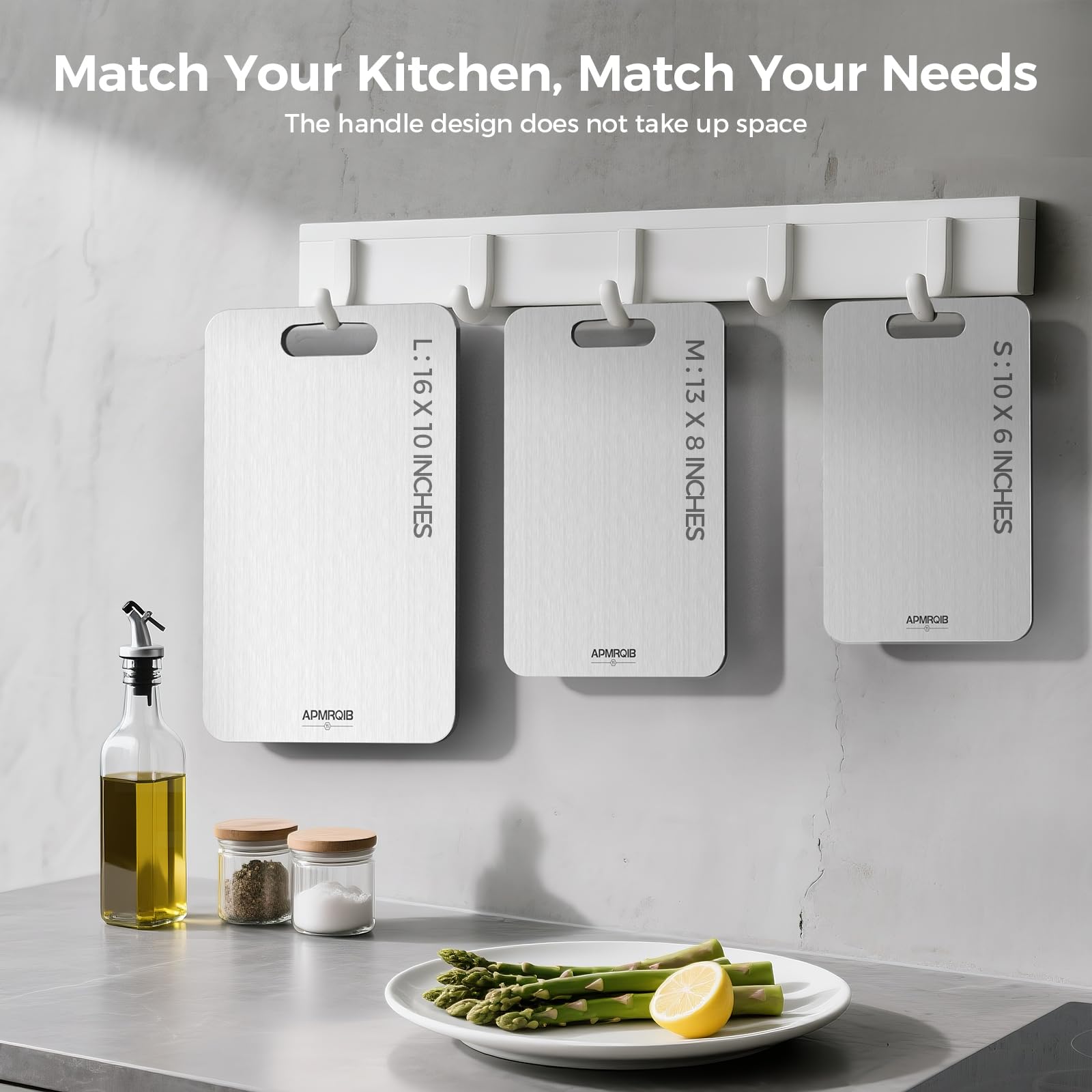 APMRQIB titanium cutting boards are BPA-free and non-toxic