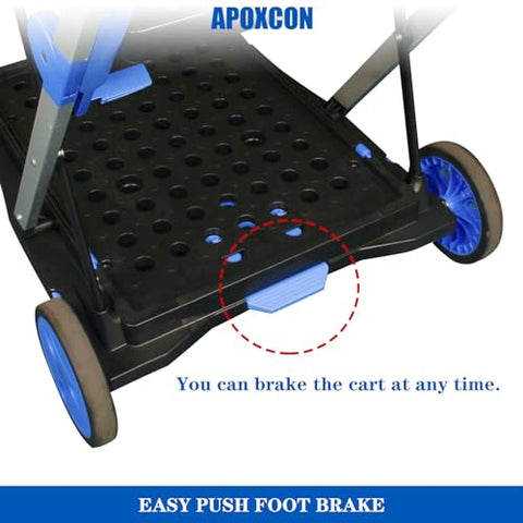 APOXCON aluminum frame with thick PP shelves for durability