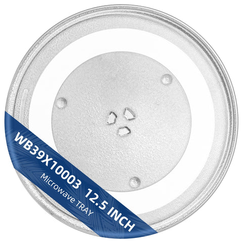 APPLIANCEMATES microwave glass plate, 12.5 inch diameter, for easy replacement.
