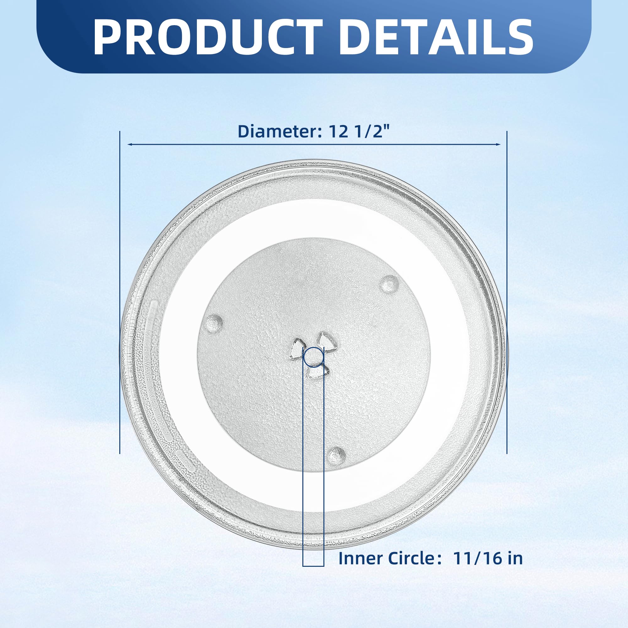 APPLIANCEMATES WB39X10003 replacement part keeps turntable functioning smoothly.