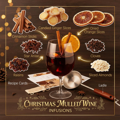 Apragaz dried orange slices add bright zest to mulled beverages.