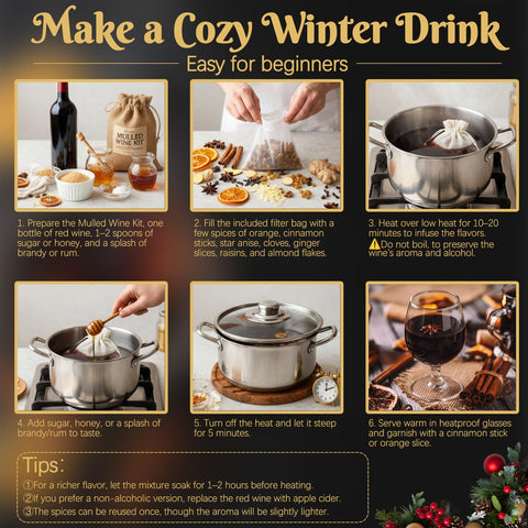 Apragaz star anise provides aromatic depth to hot drinks.
