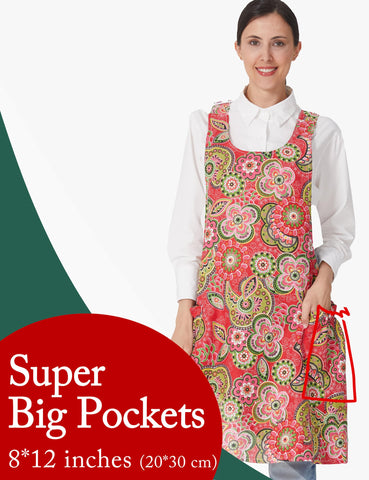 APRONNER Cotton Linen Blend close-up highlights durable fabric for everyday kitchen tasks