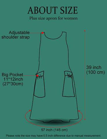 APRONNER no-tie cross-back design for quick dressing and comfort