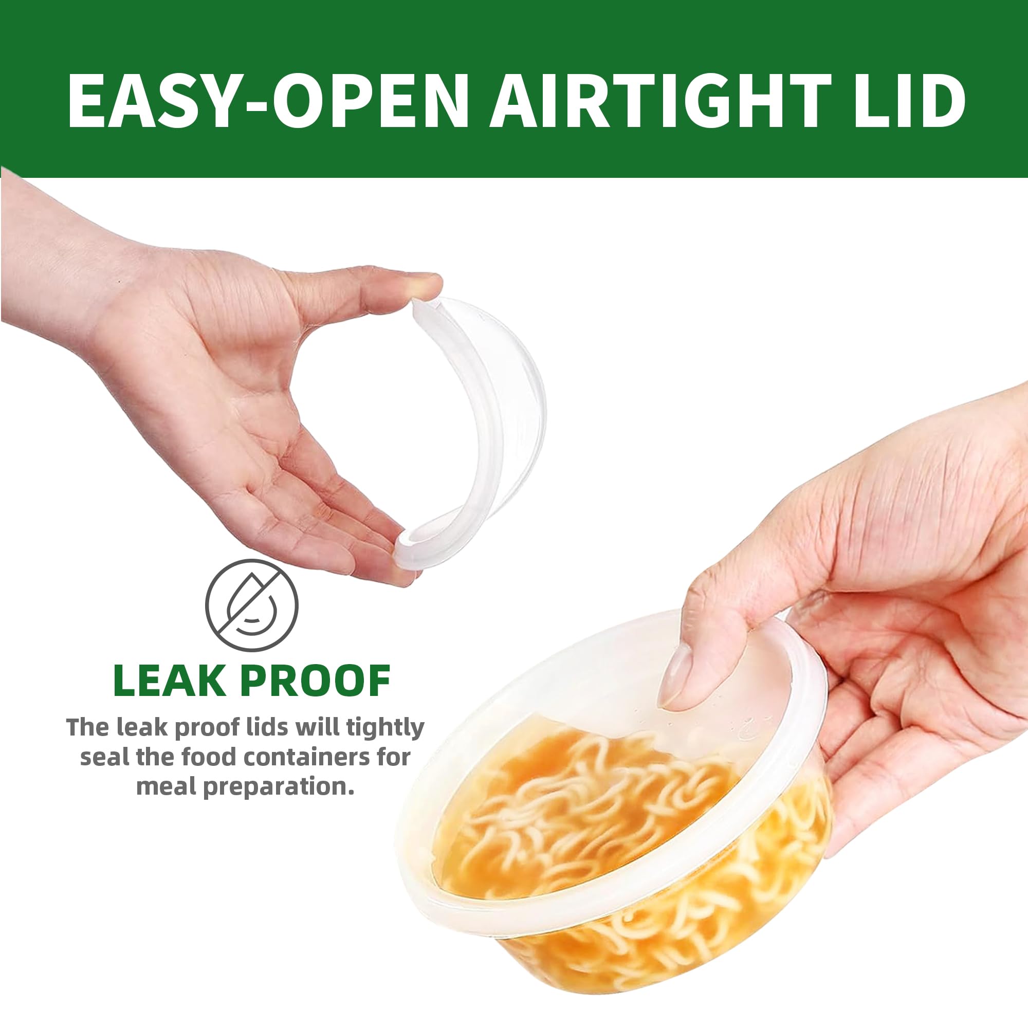 APSIC BPA-free containers ensure safe storage of hot and cold foods.