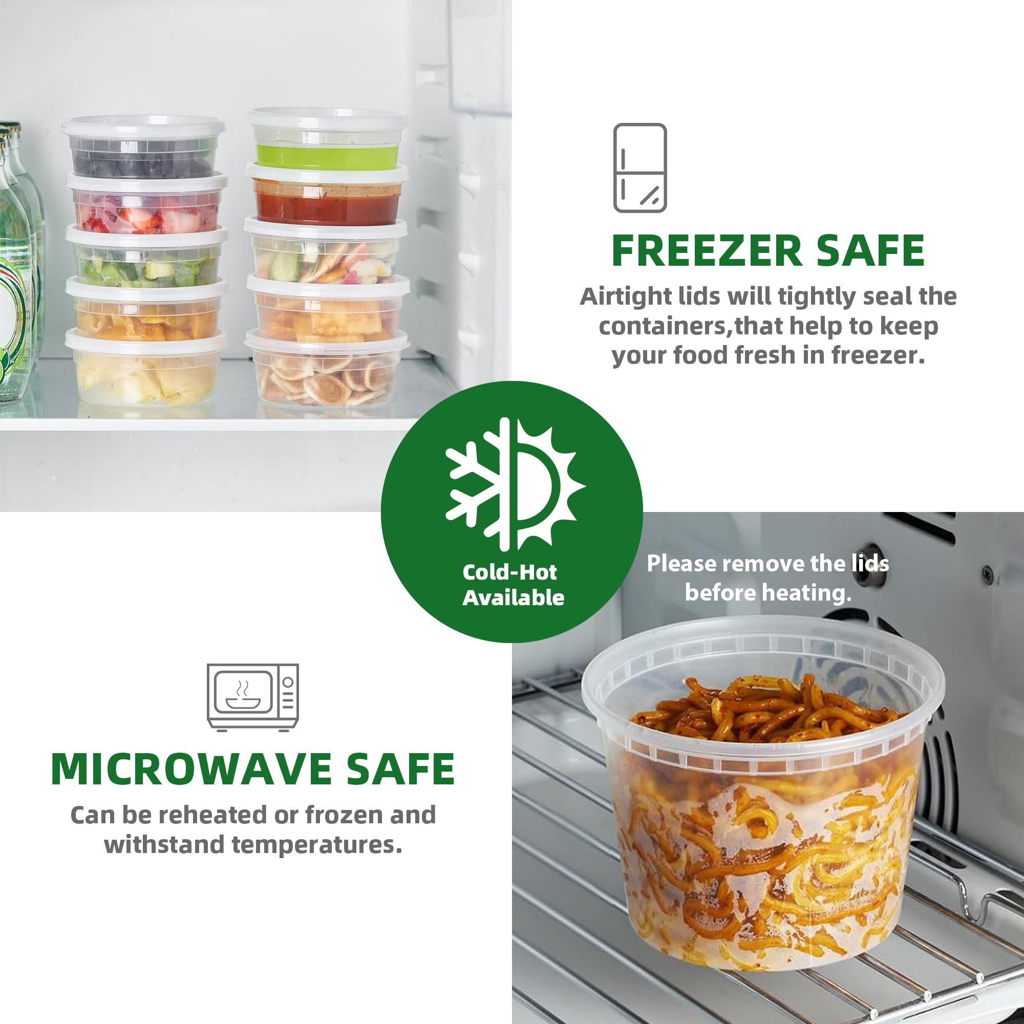 APSIC BPA-free and microwave/freezer safe for versatile kitchen use
