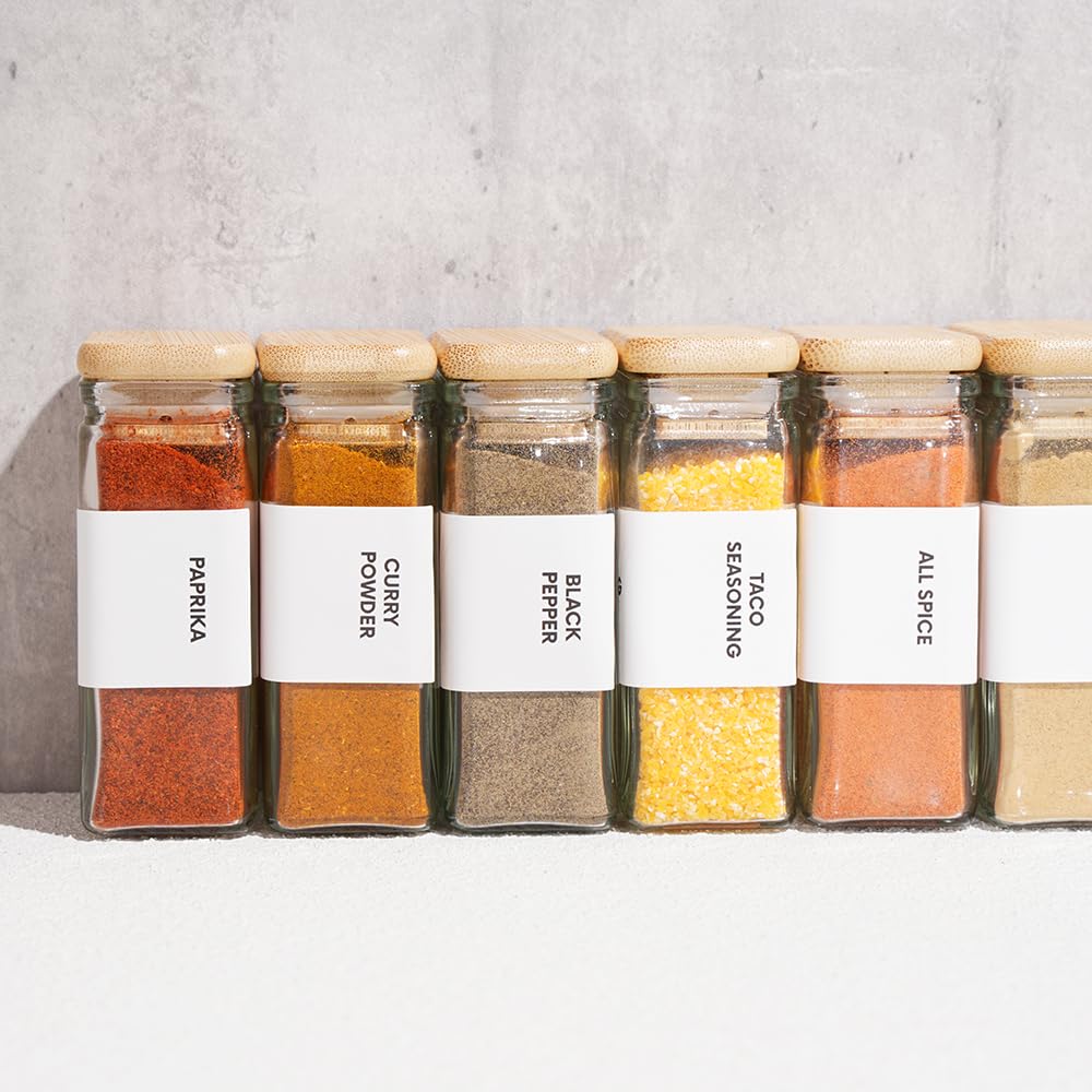 Ideal for herbs, seasonings, and everyday cooking in organized storage.