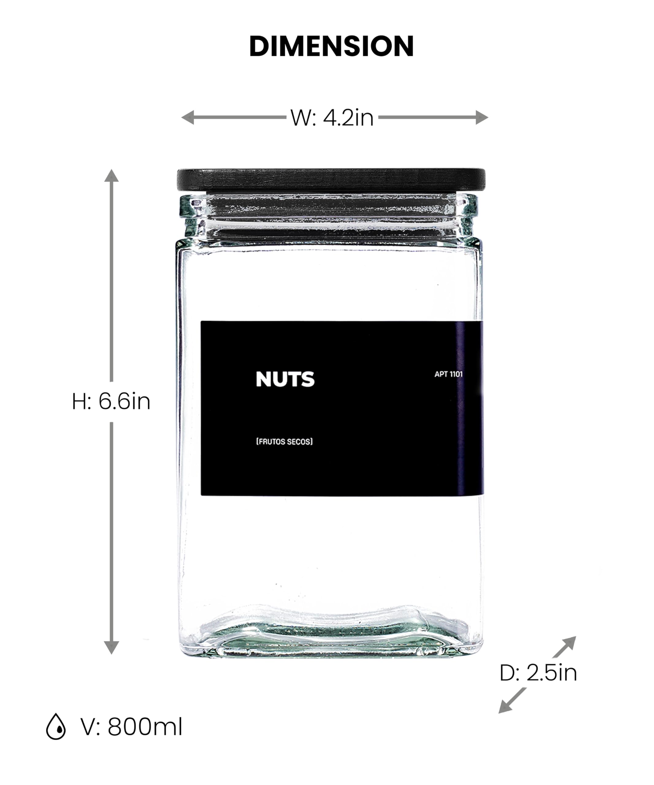apt-1101 includes eight pre-printed and four blank labels for labeling.