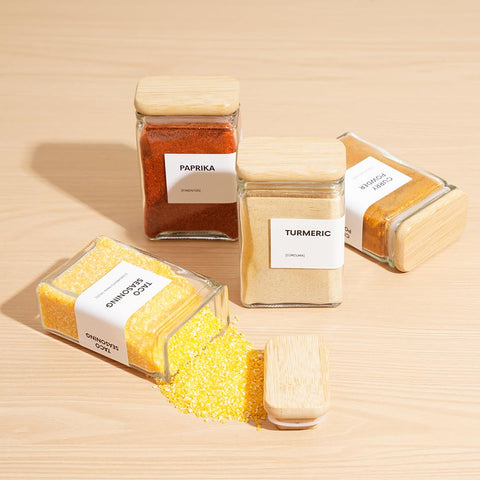 Durable packaging helps transform the pantry into a calm, organized space.