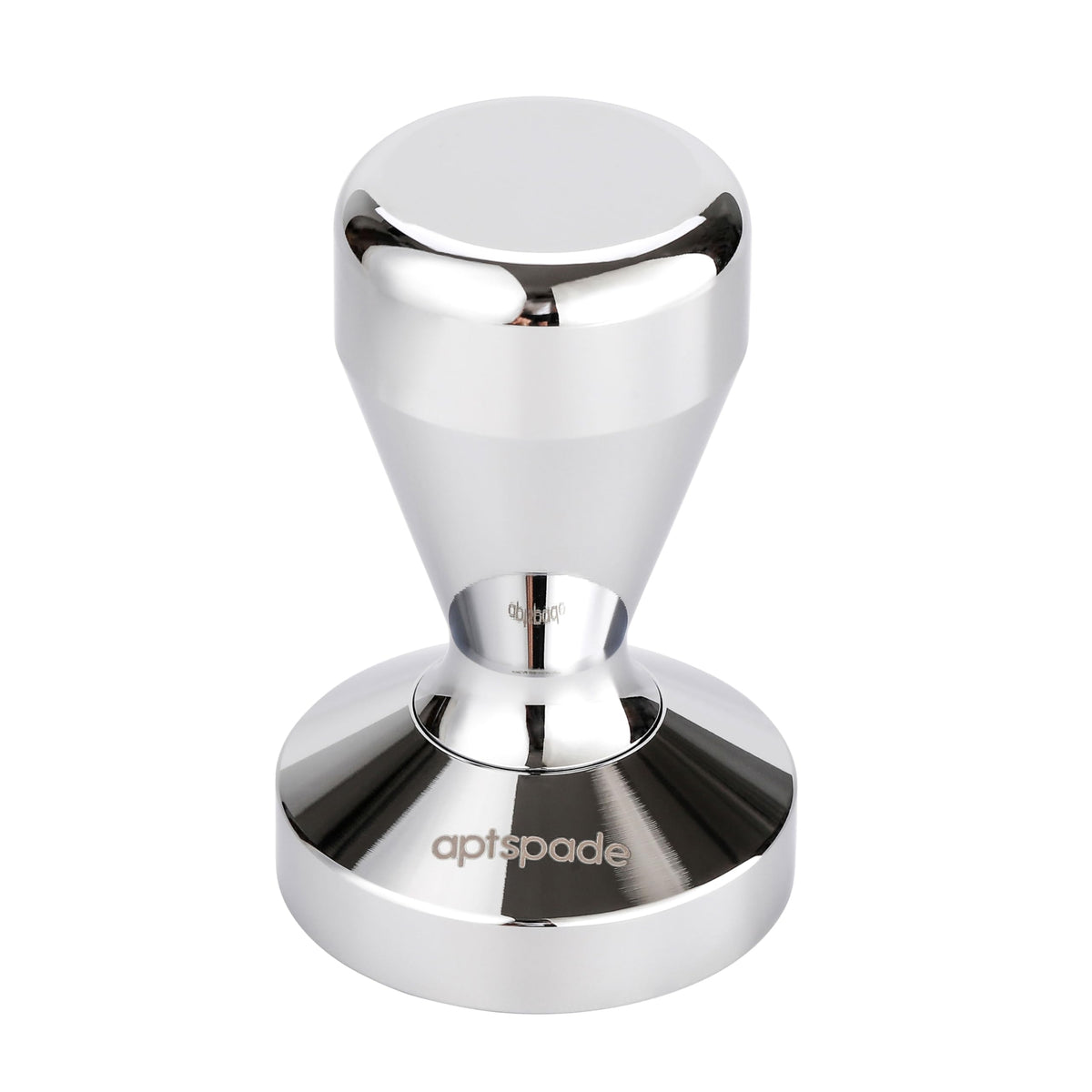 APTSPADE Coffee Tamper 51mm top view highlights even pressure for consistent espresso