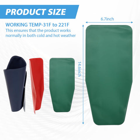 AQOYNQ 3Pcs flexible oil funnels green for versatile, spill-free refills.
