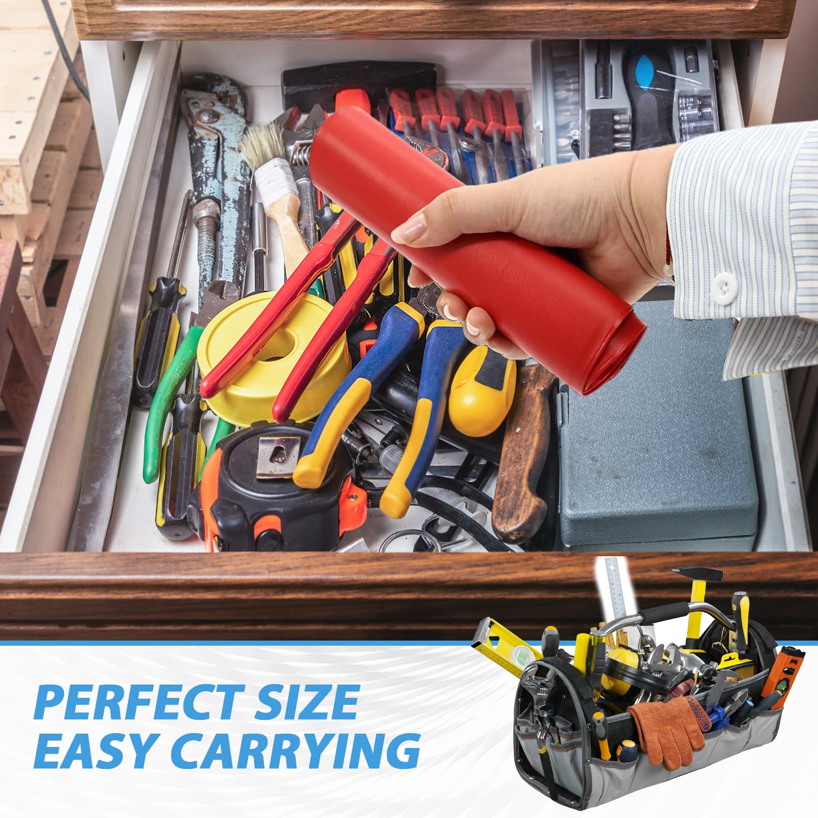 AQOYNQ compact folded funnels save vehicle trunk space.