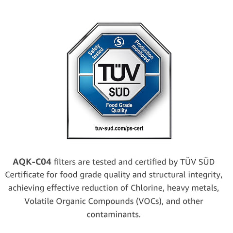 AQUA CREST compatibility chart for supported machines