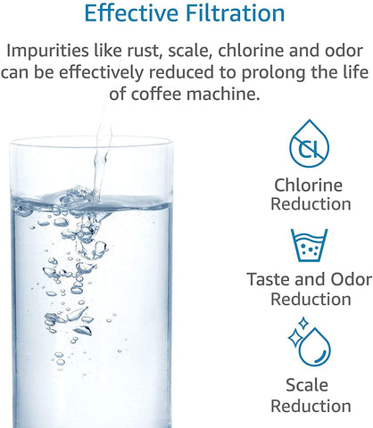 AQUA CREST activated carbon close-up highlighting filtration