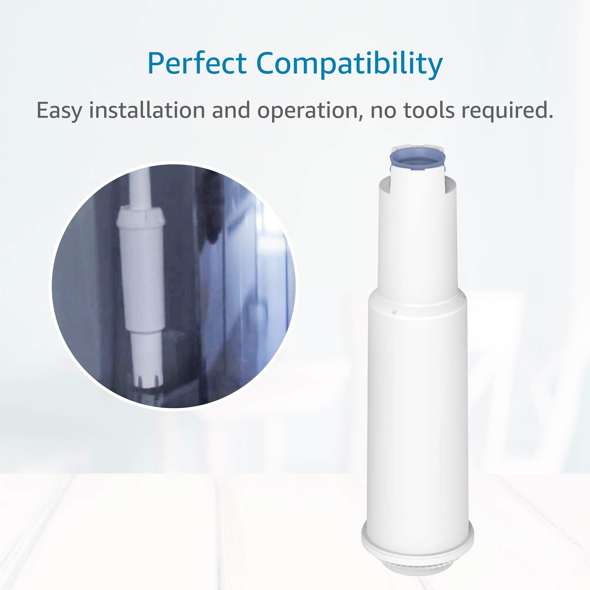 AQUA CREST filter installed in Impressa-series for performance