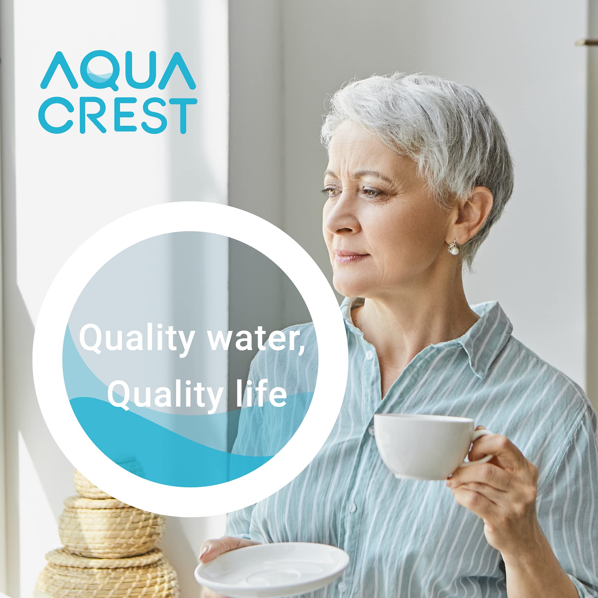 Aqua Crest filter requires soaking before first use.
